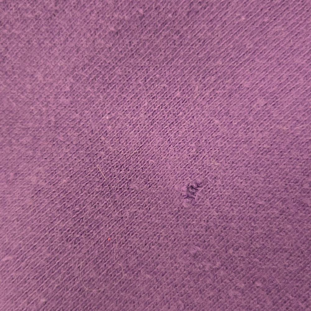 Roots kids size 14 youth jogging pants in purple with white logos - Picture 5 of 5